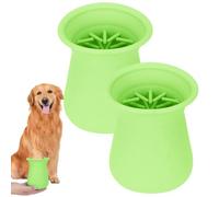 Nettoyant Pour Pieds D'animaux De Compagnie - Nettoyant Pour Pattes De Chien, Tasse De Nettoyage Portable Pour Pattes De Chien | Tasse De Lavage De Pattes Portable, Conception D'aiguille De Massage Po