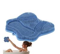 Nettoyant Pour Pieds Pour Sol De Douche, Tapis Anti Dérapant En Silicone Pour Gommage Des Pieds Sous La Douche, Tampon Santé et Ménager pour Pédicure Après Entraînement, Spa Maison, Voyage, Baignoire