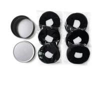 Nettoyant pour Pincea Maquillage, 1 boîte + 6 recharges éponge | Structure métallique, Changement couleur, Utilisation quotidienne, Pour utilisateurs quotidiens