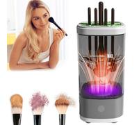 Nettoyant pour pinceaux de maquillage électrique 4.0 - 7000 tr/min - Moteur ultra puissant - Rechargeable par USB - Pour pinceaux et outils cosmétiques