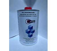 Nettoyant pour pistolets de peinture. PK Disgrregor. Flacon de 1 litre / 5 litres / 10 litres. (1)