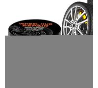 Nettoyant pour Pneus - Crème Restauratrice Brillance Jante avec Éponge | Produits de Détail Résistants aux UV pour Garnitures de Voiture Moto Flottes Commerciales et Camping-Car