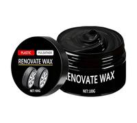 Nettoyant Pour Pneus Et Pour Jantes,Protectrice Et Puissante 100 g Avec Éponge,Crème Nettoyante Pour Jantes De Voiture | Pour Utilisation En Allée, Atelier, Extérieur, Garage, Cour, Réparation, Usine