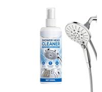 Nettoyant pour pommeau de douche - Solution de lavage détartrante et | Solution de nettoyage de 100 ml, formule détartrante, support d'élimination des taches de pommeau de douche