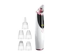 Nettoyant Pour Pores Sous Vide Pour Le Visage - Nettoyant Pour Pores Sous Vide Électrique Pour Le Visage | Outil D'extraction De Nettoyage Profondeur Avec 5 Têtes D'aspiration | Nettoyeur De Bouton