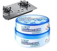 Nettoyant pour porte de douche - Crème nettoyante puissante pour la maison - Nettoyant ménager avec éponge détachante pour cuisine et salle de bain