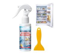 Nettoyant pour radiateur 120 ml - Spray nettoyant pour congélateur - Spray dégivrant pour congélateur, nettoyant alimentaire, dégivrant et dégivrant pour réfrigérateurs, congélateurs, réfrigérateurs