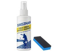 Nettoyant pour raquette de tennis de table - Liquide de nettoyage pour pagaie de tennis de table 100 ml, solution de nettoyage pour éliminer la saleté et la poussière, essorage et contrôle optimaux