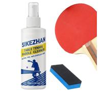 Nettoyant pour Raquettes De Tennis De Table - 100 ML | Spray De Nettoyage Et Agent d'entretien pour Caoutchouc Pong | Solution Liquide Portable pour Augmenter L'adhérence Et La Rotation De La sur