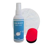 Nettoyant pour raquettes de tennis de table, nettoyeur pour raquettes de - Spray nettoyant 100 ml avec éponge,Nettoie la poussière, les taches d'huile et la sueur du caoutchouc pour maintenir sa bonne