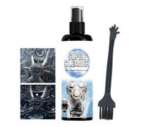 Nettoyant pour rasoir électrique - 120 ml Spray d'entretien pour tondeuse | Longue durée optimale en 3 étapes pour rasoir avec brosse pour la maison, le, la salle de bain, la douche, le