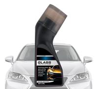 Nettoyant pour revêtement en verre pour voiture, anti-buée, anti-pluie, 90 ml, avec brosse, solution de vision claire pour un usage domestique, protection contre la pluie et le brouillard