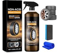 Nettoyant pour roues, convertisseur de rouille polyvalent et puissant, spray nettoyant pour roues puissant, nettoyant pour r oues de frein pour nettoyer les r oues et les pneus (1 Pcs)