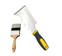 Nettoyant pour rouleau de peinture | Acier inoxydable 13 en 1 avec clé à molette, nettoyant pour brosses à rouleaux et outils de peigne - Pour travaux de plinthe, bricolage, bord mural, projets de