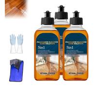 Nettoyant Pour Sols 5 En 1, Nettoyant Multi-usage Pour Sols, Solution Nettoyante Parfumée, Détachant Et Désodorisant Double Action, Nettoyant Pour Sols Détachant Et Désodorisant (3 lots)