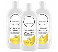 Nettoyant Pour Sols, 500mL Lot de 3, Parfum Citron, Produit Nettoyant Compatible avec Tineco Toutes Séries, FLOOR ONE S3/S5/S6/S7, iFLOOR Séries
