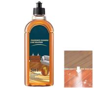 Nettoyant pour sols anti-taches et anti-odeurs, puissant nettoyant décontaminant pour sols, polissant et restaurateur, brillance naturelle, élimine les rayures (1 pièce)