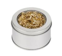 Nettoyant Pour Soudage Pour La Pointe De Fer - Boule De Fil De Nettoyage En Acier Inoxydable, Éponge En Laiton En Boîte | Accessoire De Maintenance Des Outils En Métal, Soudure Professionnelle Avec Ba