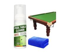 Nettoyant Pour Table De Billard - Spray D'entretien 100 Ml, Mousse D'entretien Avec Chiffon, Mousse De Nettoyage Pour Surfaces En Tissu, Après-shampoing Détachant | Cleaning Supplies For Protecting Po