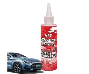 Nettoyant Pour Taches De Pluie Pour Véhicule 150 Ml | Détachant D'eau Résistant Aux Intempéries Pour Voitures Et Motos | Détartrant Pour Vitres Et Miroirs Automobiles | Traitement De Pare-brise Profes