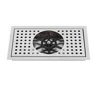 Nettoyant pour Tasses en Acier Inoxydable 304 | Rince Pichet de 114 mm de Diamètre | Rince-verre avec Connecteur Fileté G1/2po Laveuse de Tasse Automatique pour Hôtel/Café/Bar/Maison