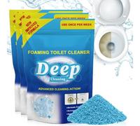 Nettoyant pour toilettes, sachets de poudre nettoyante puissante et régénérante, nettoyage rapide à activation automatique