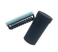 Nettoyant pour tondeuse à barbe, construction en plastique et en silicone sûr, idéal pour les utilisateurs réguliers, entretient leur outil de toilettage