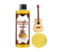 Nettoyant Pour Touche De Guitare | 100ml Conditionneur et Nettoyant avec Éponge - Huile De Polissage Pour Instruments À Cordes - Pour Adultes Hommes Femmes Nettoyage D'Instruments En Bois Ukulélé Viol