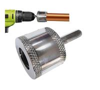 Nettoyant pour tubes - Brosse à poils en laiton bronze, outil de plombier professionnel pour le détartrage des tuyaux et l'élimination de la rouille | Solution de soudure et de maintenance industriell