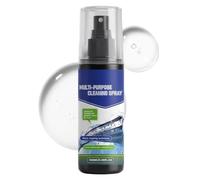 Nettoyant Pour Vitres Auto | 100 ml Sans Traces et Longue Durée | Spray Nettoyant Pour Vitres Auto | Voiture berline camping-car intérieur extérieur rétroviseurs maison et extérieur