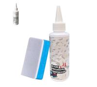 Nettoyant pour vitres de voiture - 150 g - Puissant éliminateur de film d'huile - Nettoyant pour vitres - Dégraissant sans traces - Solution pour éliminer les points d'eau - Produit professionnel pour