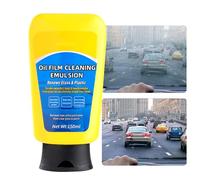Nettoyant Pour Vitres De Voiture - Protection Longue Durée 150 ml,Pâte À Éliminer Le Film Huileux Sur Les Vitres - Pour Anti-Buée Détailage Vitre Automobile Miroir Intérieur Pluie Et