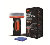 Nettoyant pour vitres de voiture, Q4 Glass Guard, brosse de nettoyage de film d'huile automobile pour ouvertures de voiture, tableau de nettoyage de verre