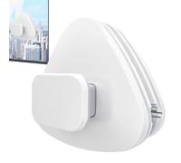 Nettoyant pour vitres magnétique, nettoyant pour vitres Double Face, Nettoyeur de vitres de Voiture magnétique de Pare-Brise réglable Double Face, Brosse d'essuie-Glace Triangulaire pour