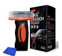 Nettoyant pour vitres,Q4 Glass Guard,Dégraissant pour vitres de voiture,Roll-on 100 ml avec chiffon des nettoyage,Élimine les traces de doigts et les dépôts,Visibilité parfaite par tous (1pc)