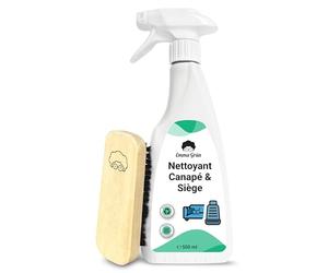 Nettoyant Premium pour Canapés & Sièges Auto, Nettoyant Durable pour Canapés 500ml, Nettoyant pour Canapés & Meubles Rembourrés avec Brosse, Emma Grün Détachant Canapé d'Allemagne