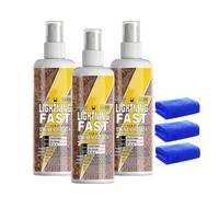 Nettoyant professionnel pour cuir et tissus, nettoyant et revitalisant pour cuir naturel, synthétique, simili cuir et intérieur de voiture (3PCS)