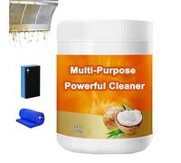 Nettoyant puissant multi-usages pour la cuisine, nettoyant mousse pour la cuisine, crème nettoyante puissante, dégraissant puissant pour robinets, carrelage, ustensiles de cuisine en inox (1Pièce)