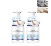 Nettoyant puissant pour matelas et taches jaunes, mousse nettoyante multi-surfaces sans frotter, séchage rapide, pour canapé, fauteuil, tapis et sièges auto (2PCS)