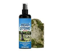 Nettoyant Rapide - 100 Ml, Dissolvant De Saleté À Action Rapide, Nettoyant Pour Monuments Tombaux Avec Serviette Pour La Protection Extérieure Des Cimetières, Granit, Marbre, Béton