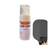 Nettoyant Raquettes | Spray Moussant De Soin 100ml - Nettoyant pour Saletés,pour Nettoyer Saleté Graisse Sable Poussière Crasse sur Raquettes Golf Tennis Badminton pour Entretien Nettoyage