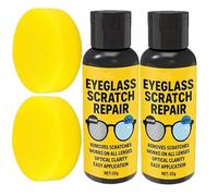 Nettoyant Rayure Lunettes De Vue, Nettoyant Ecran, Liquide RéParateur Rayures Lentilles 30g, Produit Vitre Pour Surfaces VitréEs Appareils éLectroniques Montres VitrocéRamique Automobile (2)