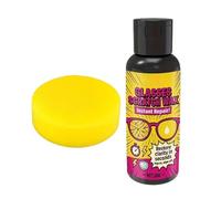 Nettoyant Rayures Verre | Lotion de 30ml avec Éponge pour Éliminer les Rayures,Kit De Polissage Pour Écrans | Pour Fenêtre Phare Lentille Miroir Rétroviseur Lunette