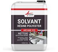 Nettoyant Résine Polyester Gel Coat Substitut Acétone 20 L | Nettoie Résines Polyester, Époxy et Gel Coat, Substitut Acétone, sans Cov, Outils et Supports - Arcane Industries