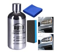 Nettoyant Revêtement Auto, 100 ml Action Rapide Haute Brillance, Agent Rénovateur Peinture Auto, Pour Véhicules Pick-Up Tracteur Camping-Car Remorque Véhicule Récréatif Berline Vitres Garnitures