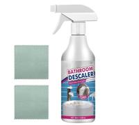Nettoyant Salle de Bain, Nettoyeur deTaches Têtues,Lessive Liquide,Nettoyant Anti-Calcaire pour Cabine de Douche, Produit d'Entretien Multi-Surfaces Pour WC Toilettes Égout Salle de Bains Nettoyage -