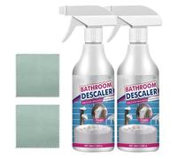 Nettoyant Salle de Bain, Nettoyeur deTaches Têtues,Lessive Liquide,Nettoyant Anti-Calcaire pour Cabine de Douche, Produit d'Entretien Multi-Surfaces Pour WC Toilettes Égout Salle de Bains Nettoyage -