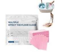 Nettoyant Sol,Multi-effect Tile Floor Cleaner Slice,Dissolvable Floor Cleaning Tablets,Pour Marble Wooden Laminate,Fast Dry Fresh and Comfort Comprimés de nettoyage pour sols