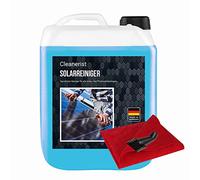 Nettoyant solaire 10 l - Concentré - Pour une dilution jusqu'à 1:25 - Avec chiffon en microfibre et robinet de drainage - Panneaux solaires - Cellules solaires