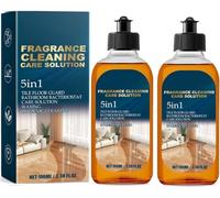 Nettoyant sols 5 en 1, nettoyant et cirage pour parquets, brillance et protection longue durée, élimine les rayures, pour carrelages et parquets